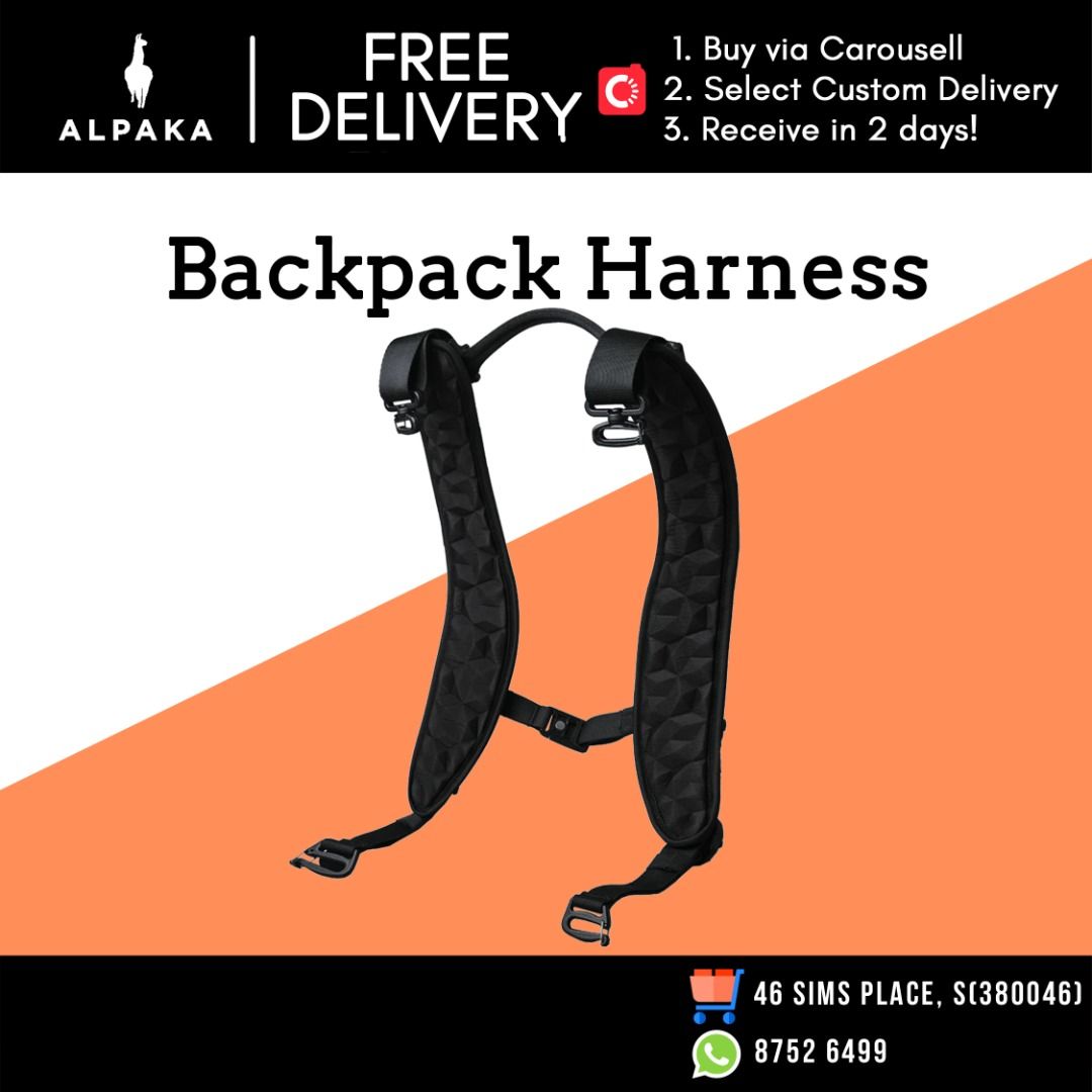 ALPAKA Backpack Harness Chest Strap With Magnetic Buckle