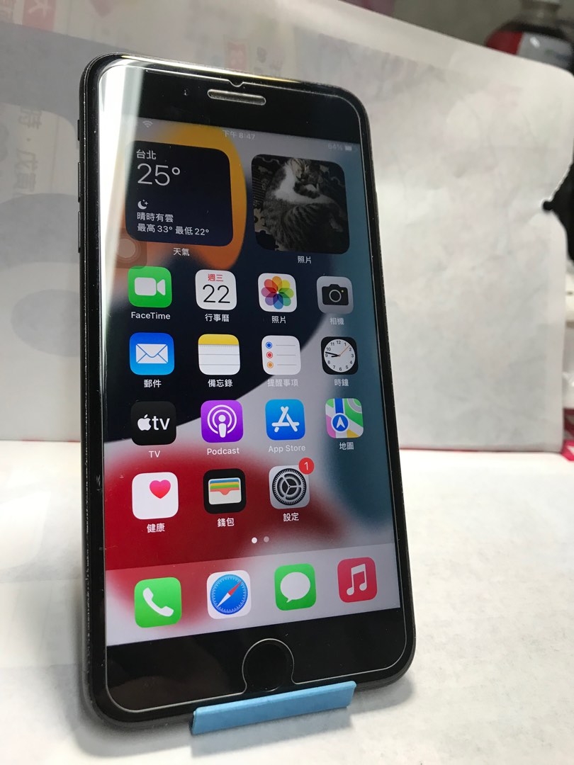 Apple iPhone 7 Plus 128GB 黑色 盒裝 (可議)～