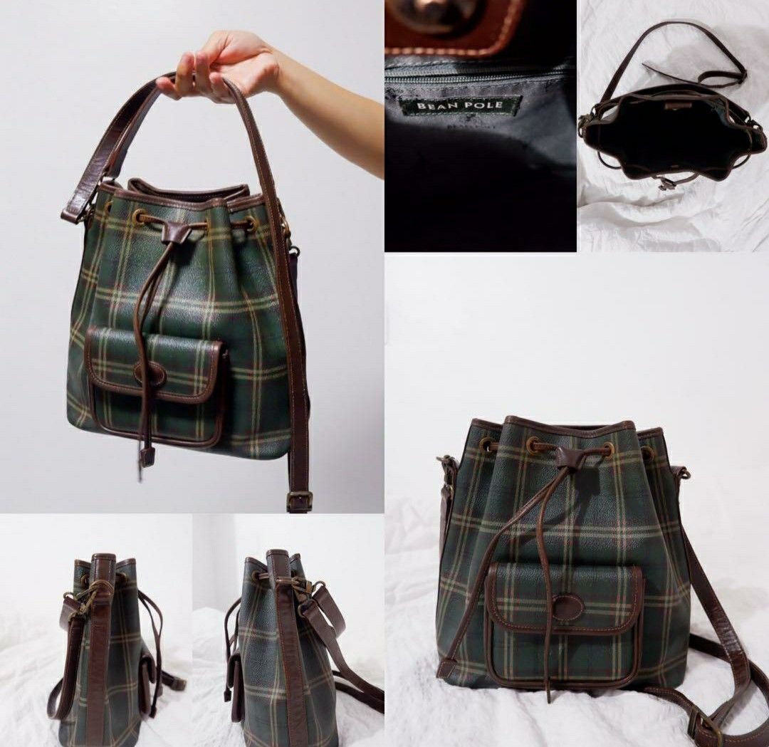 Bean pole bucket bag price on sale