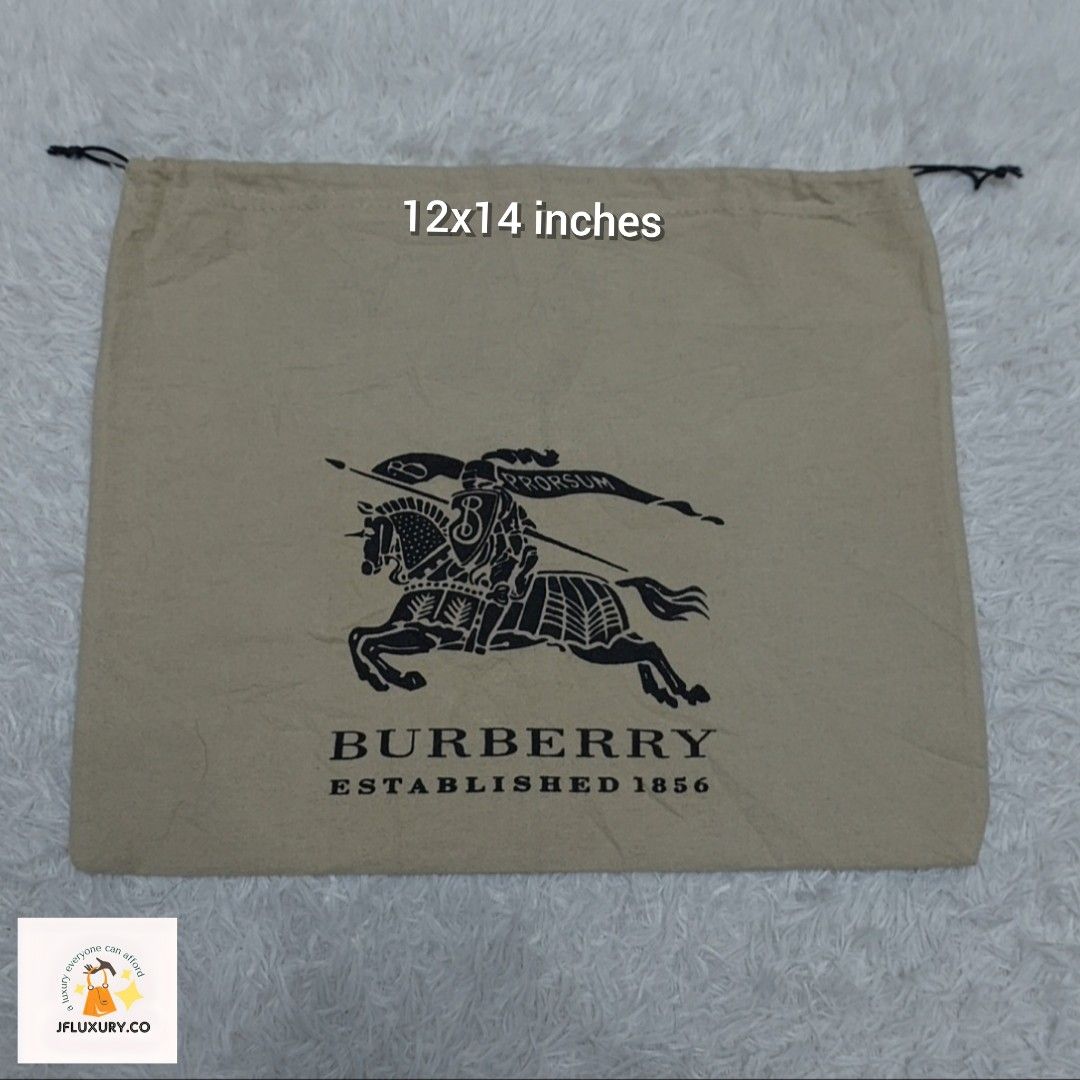 Dust bag burberry online