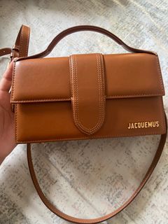 Authentic Jacquemus Le Grand Bambino in Brown