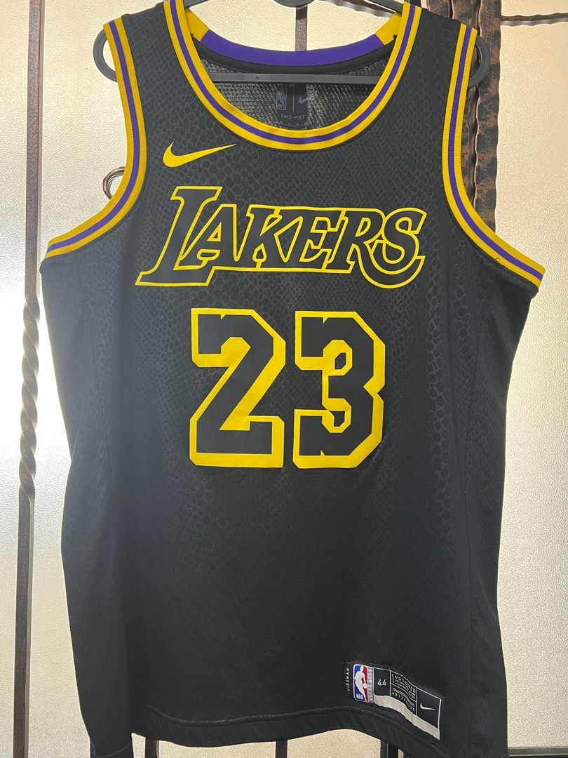 Lebron James 2022-23 Los Angeles Lakers Nike City Ed Authentic