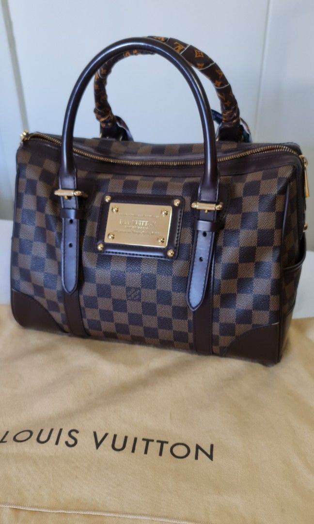 LV Berkeley Monogram Canvas Handbag, Luxury, Bags & Wallets on Carousell
