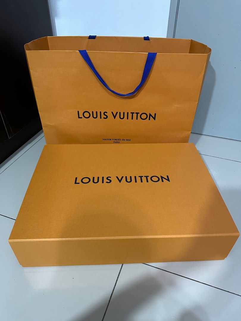 Authentic Louis Vuitton LV Bag Box, Women's Fashion, Bags & Wallets