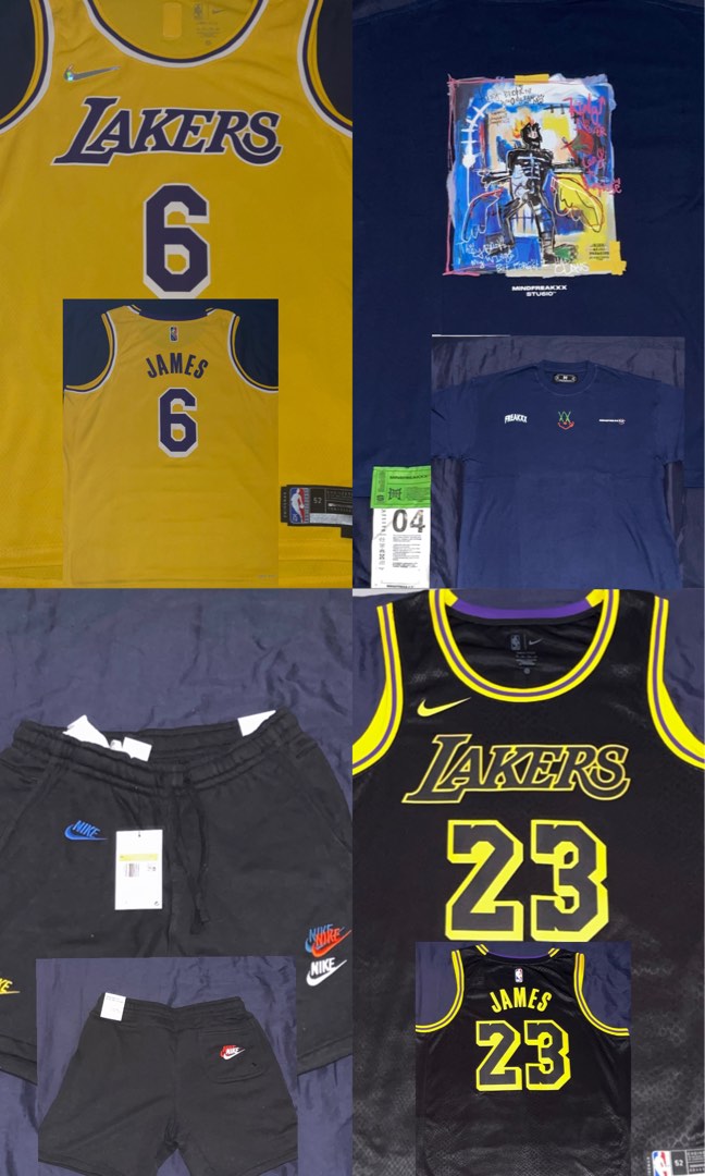 Nike LeBron James Lakers Jersey-Mamba Edition, Men's Fashion, Activewear on  Carousell