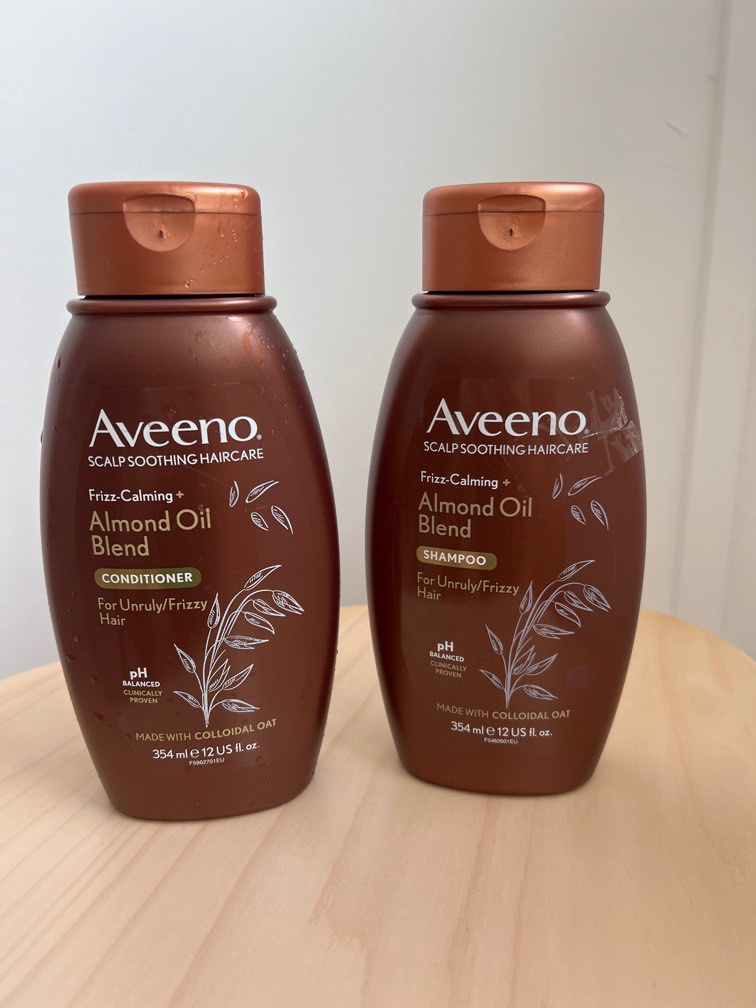Aveeno scalp soothing almond oil blend shampoo and conditioner, Beauty