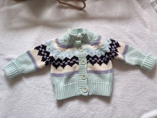 Baby knitted jacket