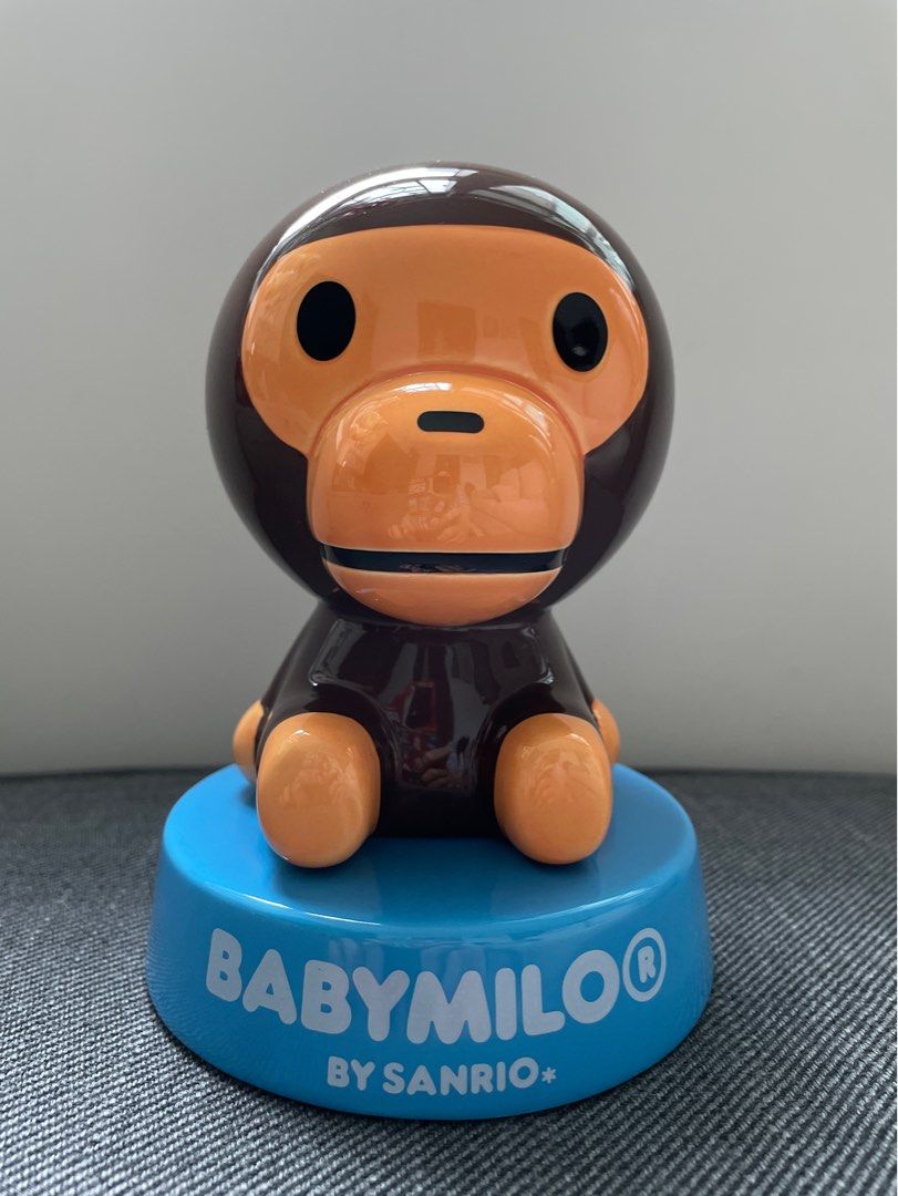 baby milo coin bank figure BAPE マイロ エイプ A BATHING APE 貯金箱