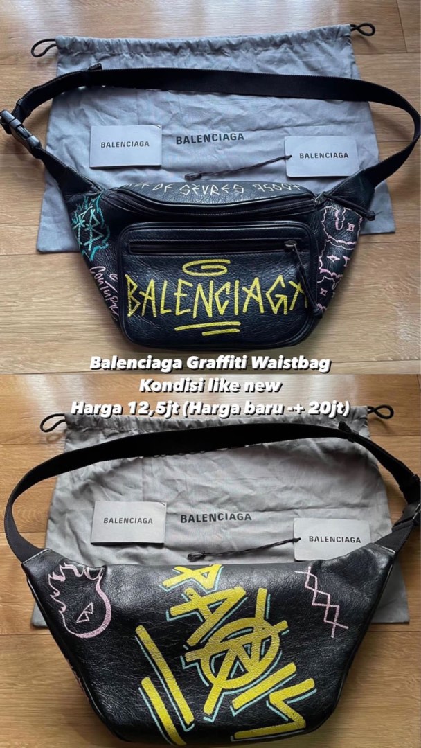 Harga waist bag balenciaga original sales