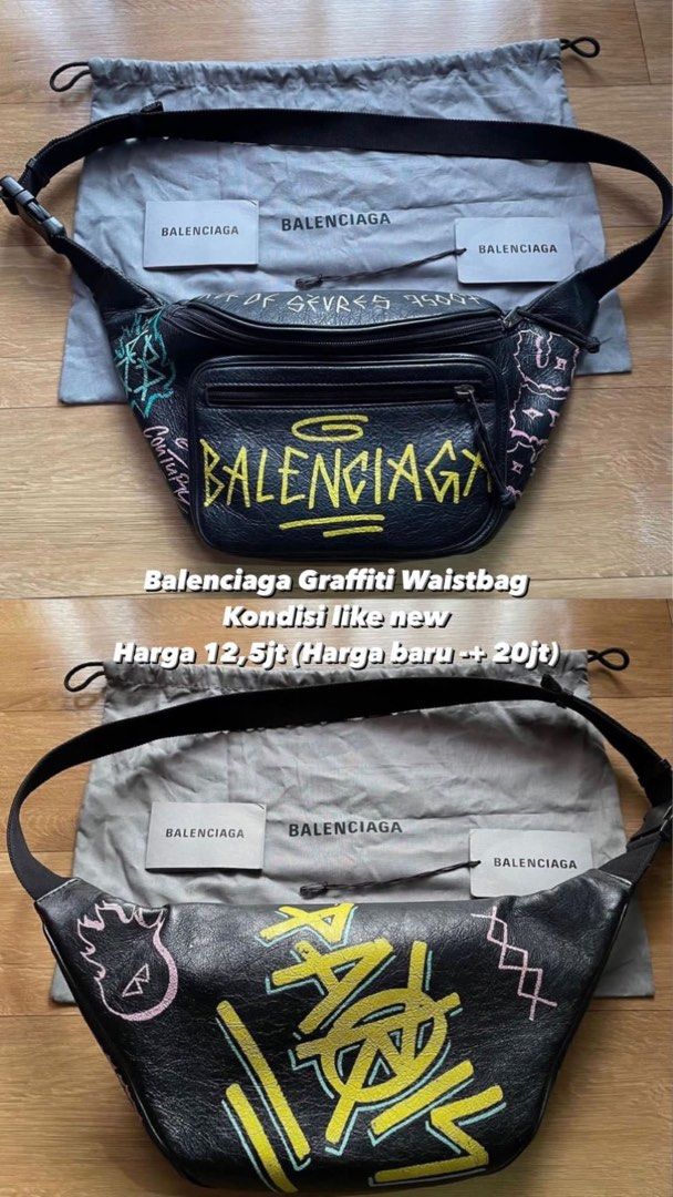 Harga waist cheap bag balenciaga