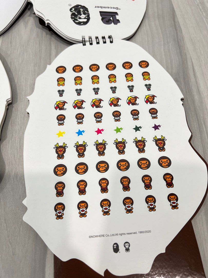 BAPE Calendar, Men's Fashion, Watches & Accessories, Accessory holder
