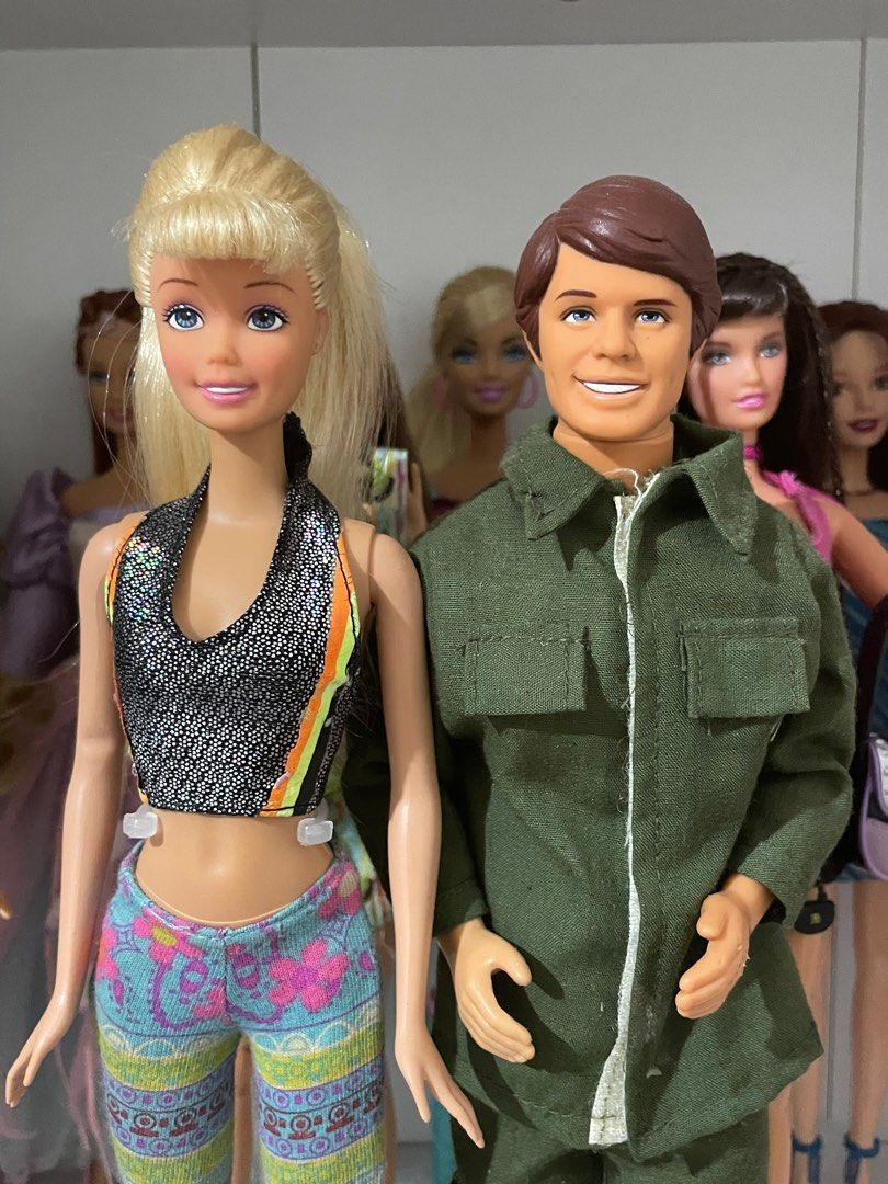 Barbie And Ken From Toy Story (REPAINTED), Hobbies & Toys, Toys & Games on  Carousell