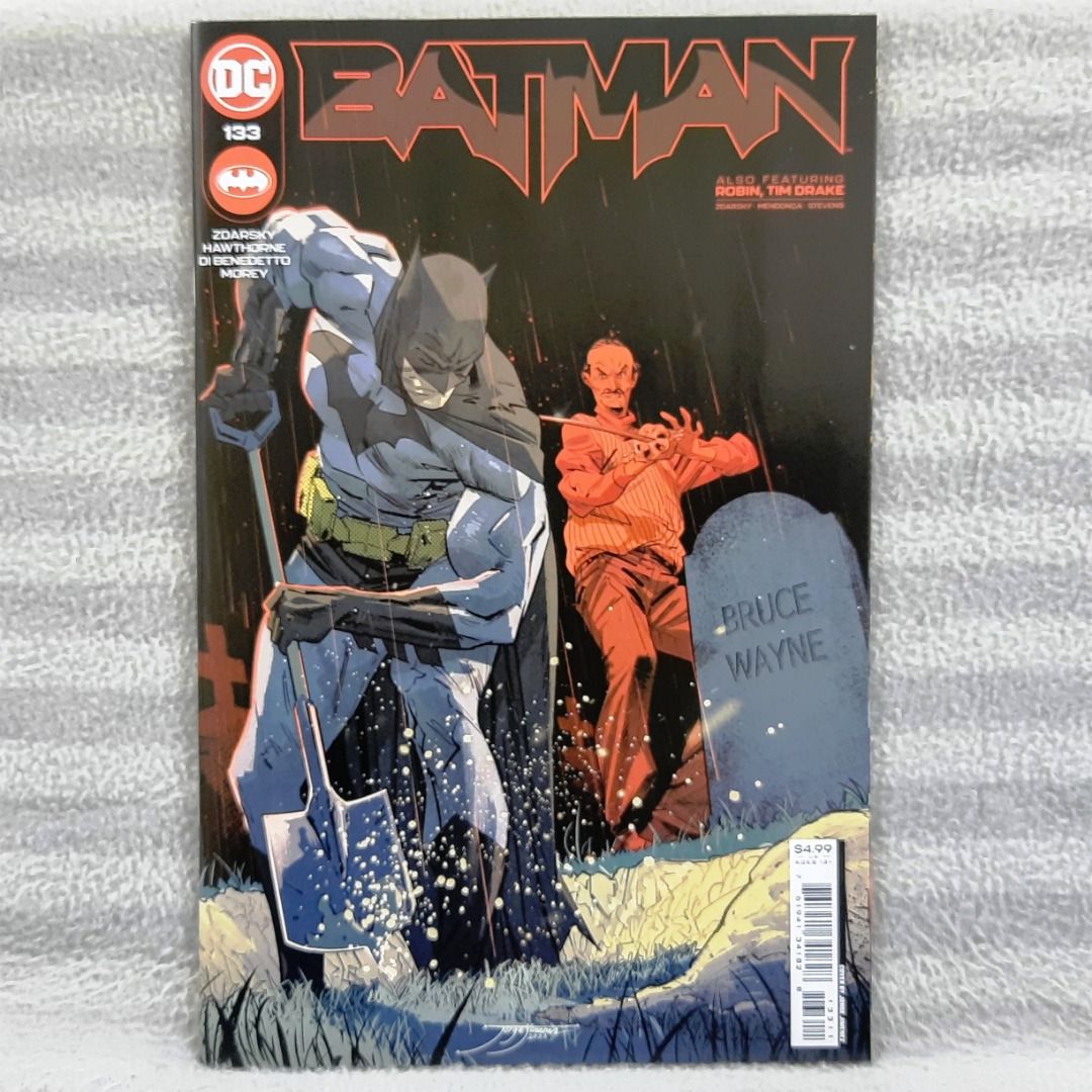 Batman #133 (3rd Series) DC Comics (Chip Zdarsky, Mike Hawthorne, Adriano  Di Benedetto, Jorge Jimenez), Hobbies & Toys, Books & Magazines, Comics &  Manga on Carousell