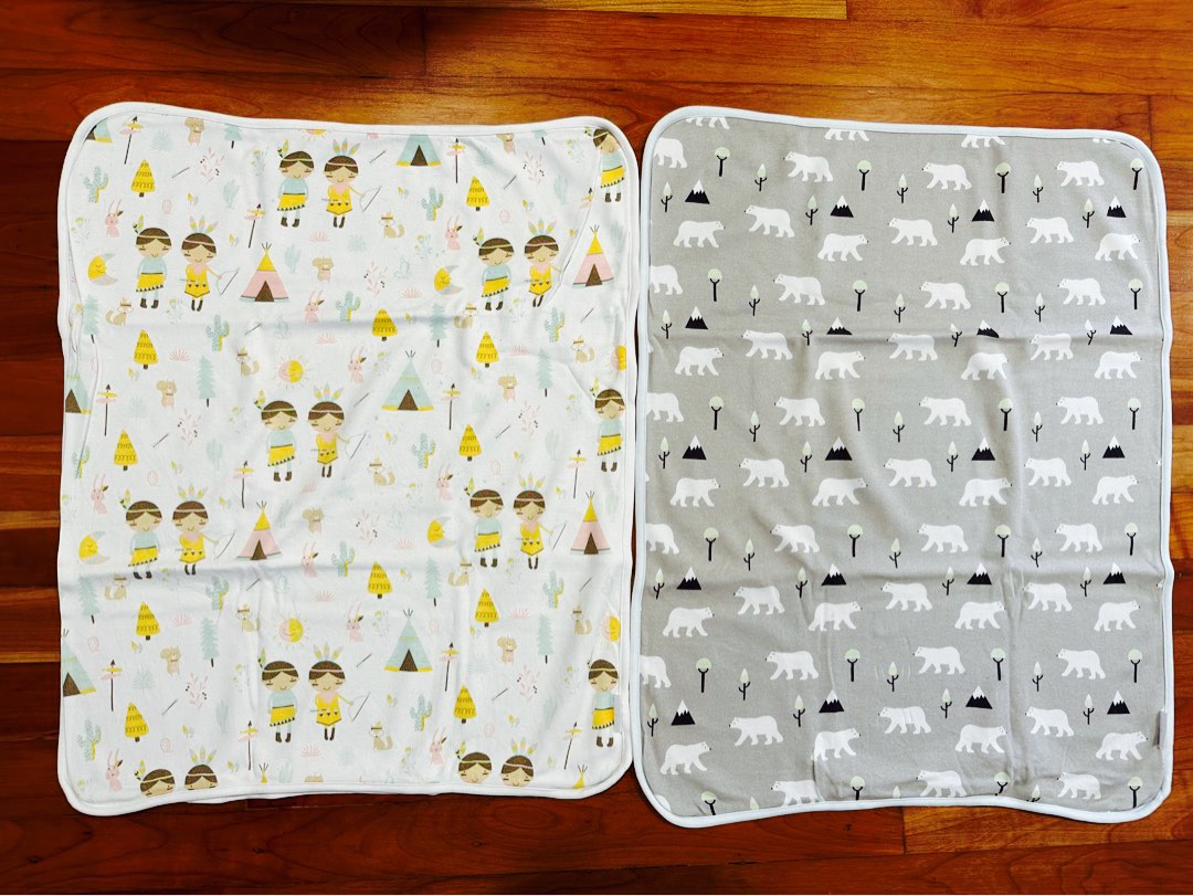 Bebe Bamboo baby changing mat, Babies & Kids, Bathing & Changing