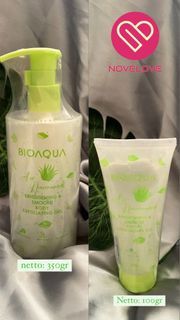 BIOAQUA - Scrub Wajah Peeling Gel Niacinamide Brightening & Smooth Facial Exfoliating Gel Wajah - New - novelove
