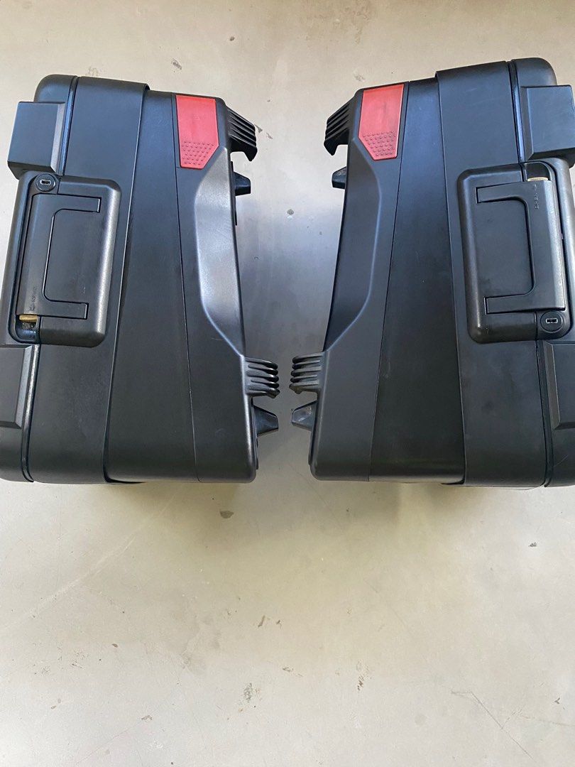 BMW Side panniers, Motorcycles, Motorcycle Accessories on Carousell