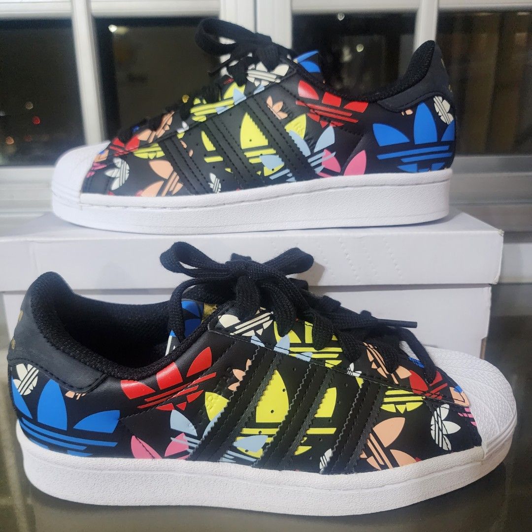 Adidas superstar hot sale multicolor uk