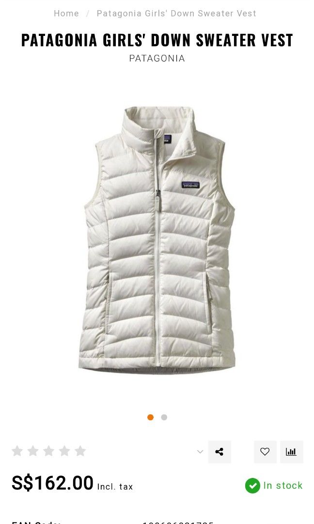 Girls patagonia vest cheap
