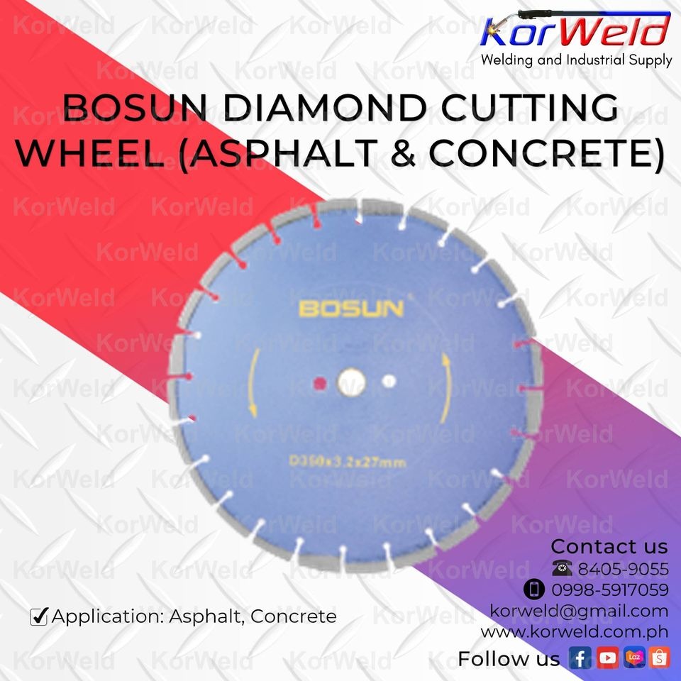 Bosun diamond Cutting wheel (ASPHALT & CONCRETE) on Carousell