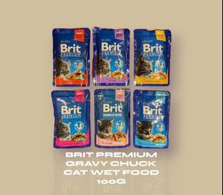 Brit premium cat wet food 85/100g