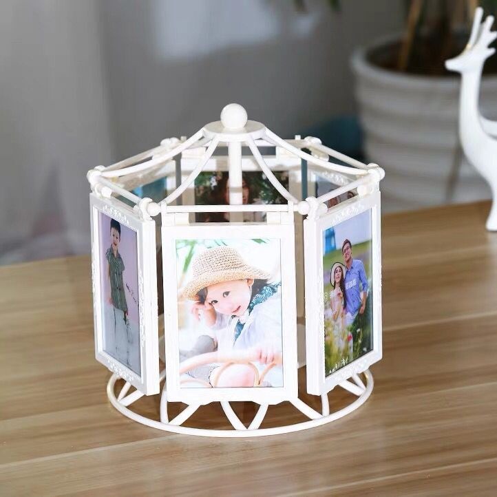 Carousel Photo Music Frame HT2299, Furniture & Home Living, Home Decor ...