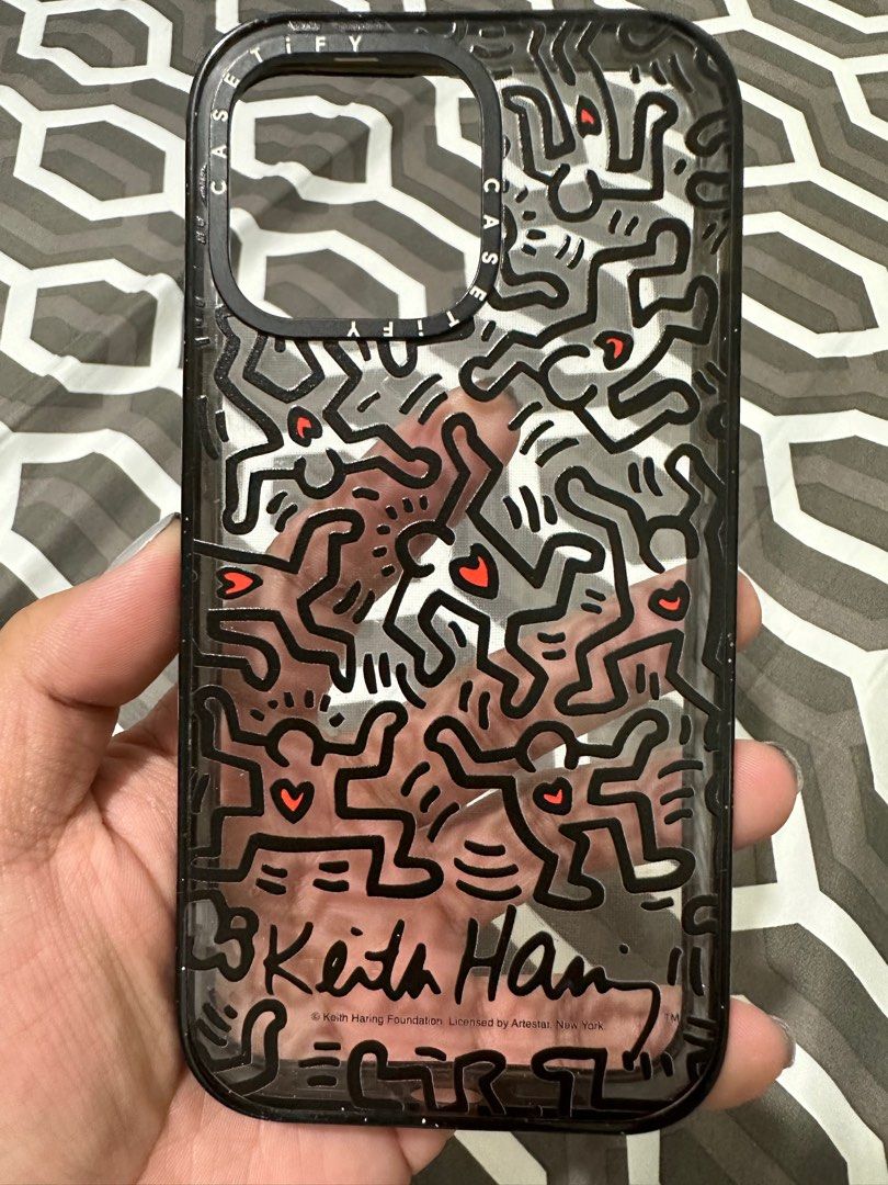 Casetify x keith haring for iphone 14 promax, Mobile Phones & Gadgets