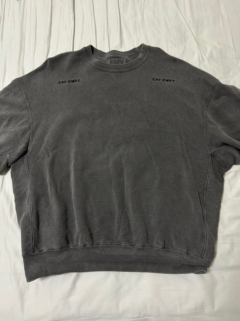 CAV EMPT C.E / OVERDYE////CREW NECK