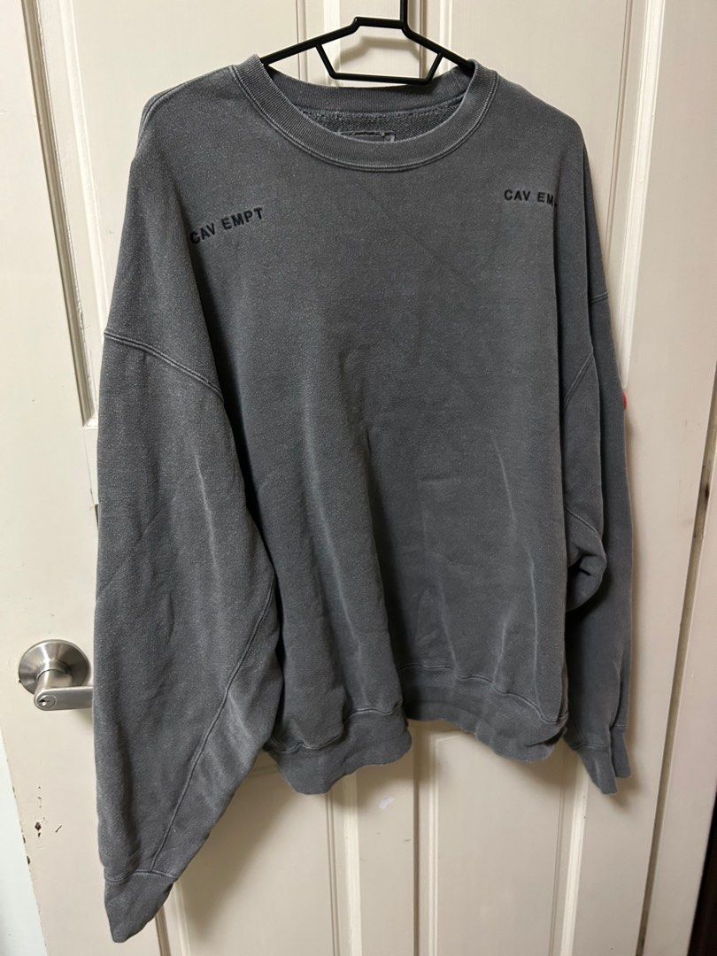 CAV EMPT C.E / OVERDYE////CREW NECK, 他的時尚, 上身及套裝, T恤和