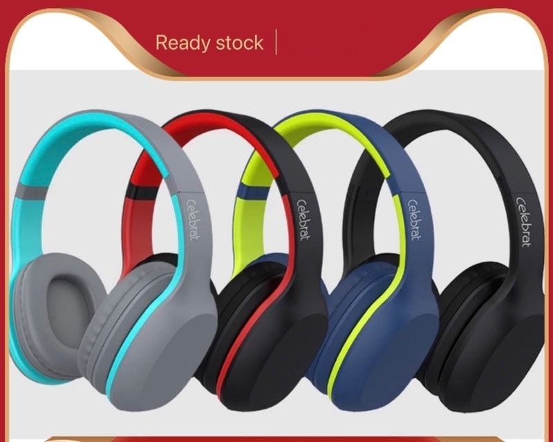 Celebrat A18 A23 Wireless Headphone Bluetooth 5.0 Deep Bass ANC Gaming Headsets