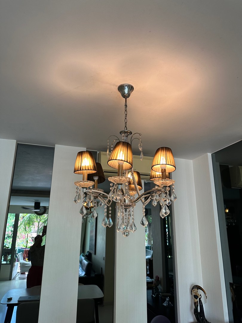 Chandelier, Furniture & Home Living, Lighting & Fans, Lighting on Carousell