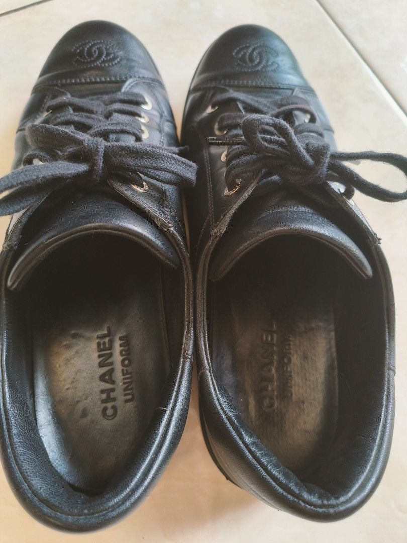 Chanel Uniform Shoe, Luxury, Sneakers & Footwear on Carousell