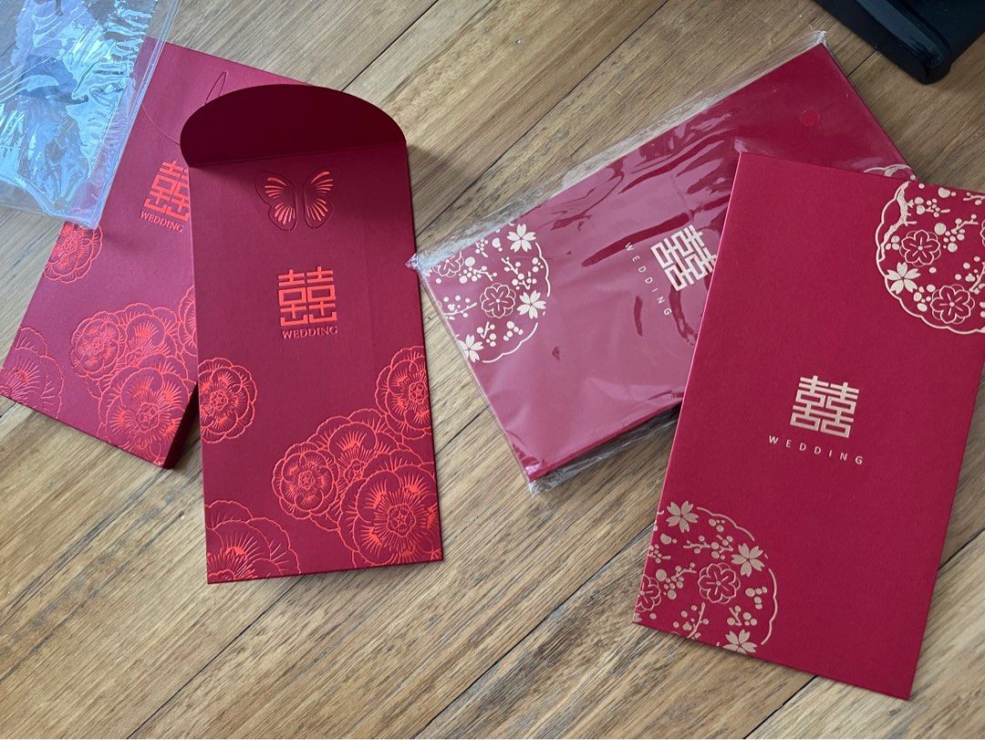 Chinese Wedding Red Packets, Hobbies & Toys, Stationery & Craft ...