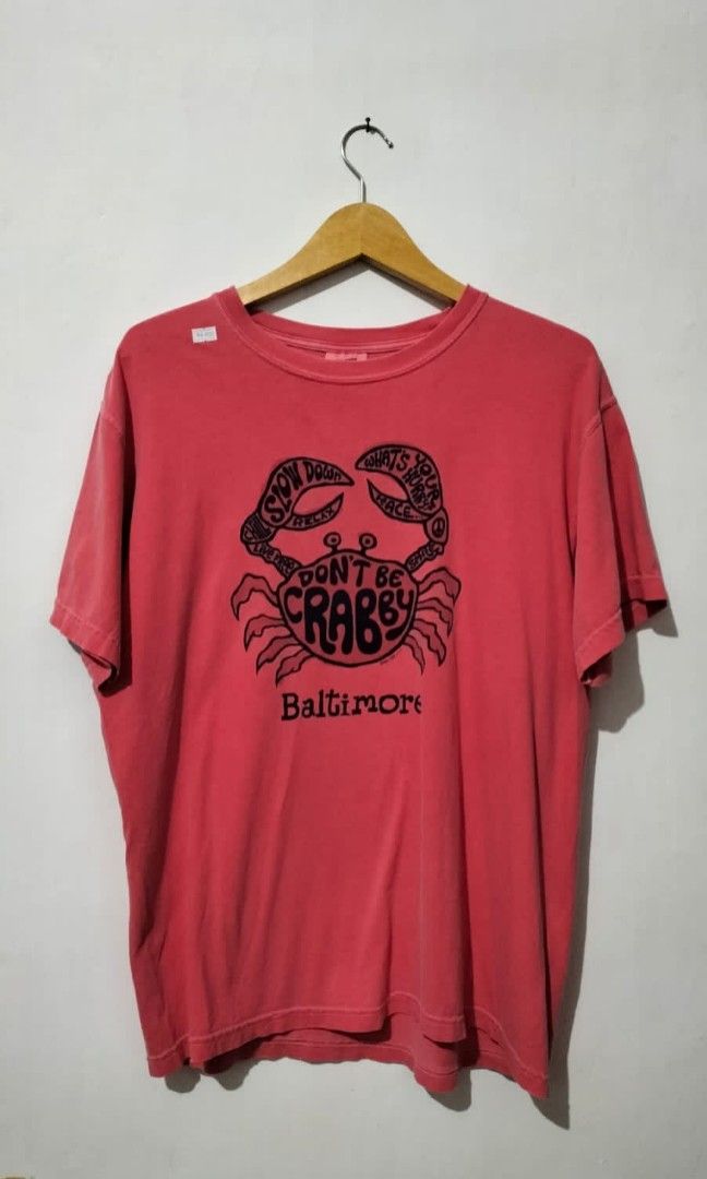 Comfort Color Sablon Craby Copyright by Big Head, Fesyen Pria, Pakaian ...