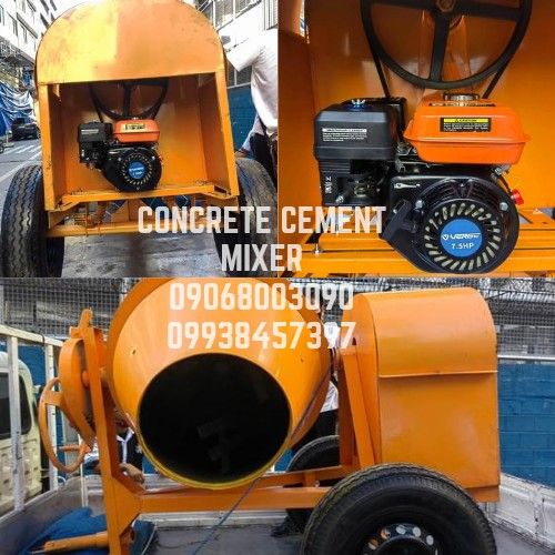 Concrete Cement Mixer w/ Gasoline Engine, Commercial & Industrial