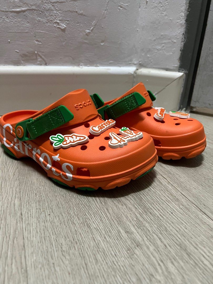 Crocs x Carrots (original), Women's Fashion, Footwear, Sandals on Carousell