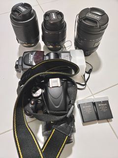 D5100 with 4 lens
