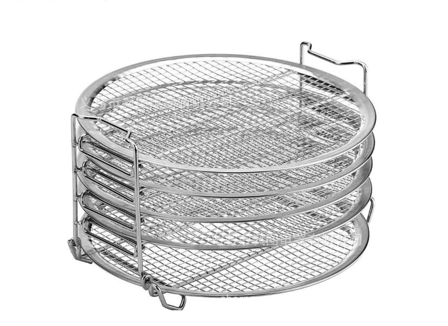 Dehydrator Rack For Ninja Foodi Accesories Pressure Cooker and Air Fryer 6.5 Quart 8 Quart Stainless Steel Cooker