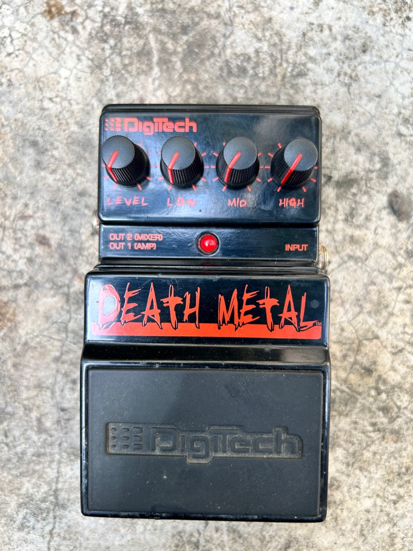 Digitech Death Metal Pedal, Audio, Portable Audio Accessories on Carousell