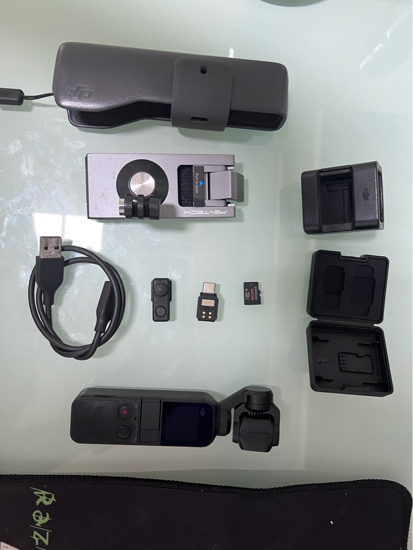 DJI Osmo Pocket with SD Card and Accessory, Photography, Cameras on