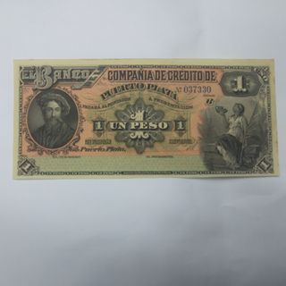 Dominican Republic 1 peso 1889