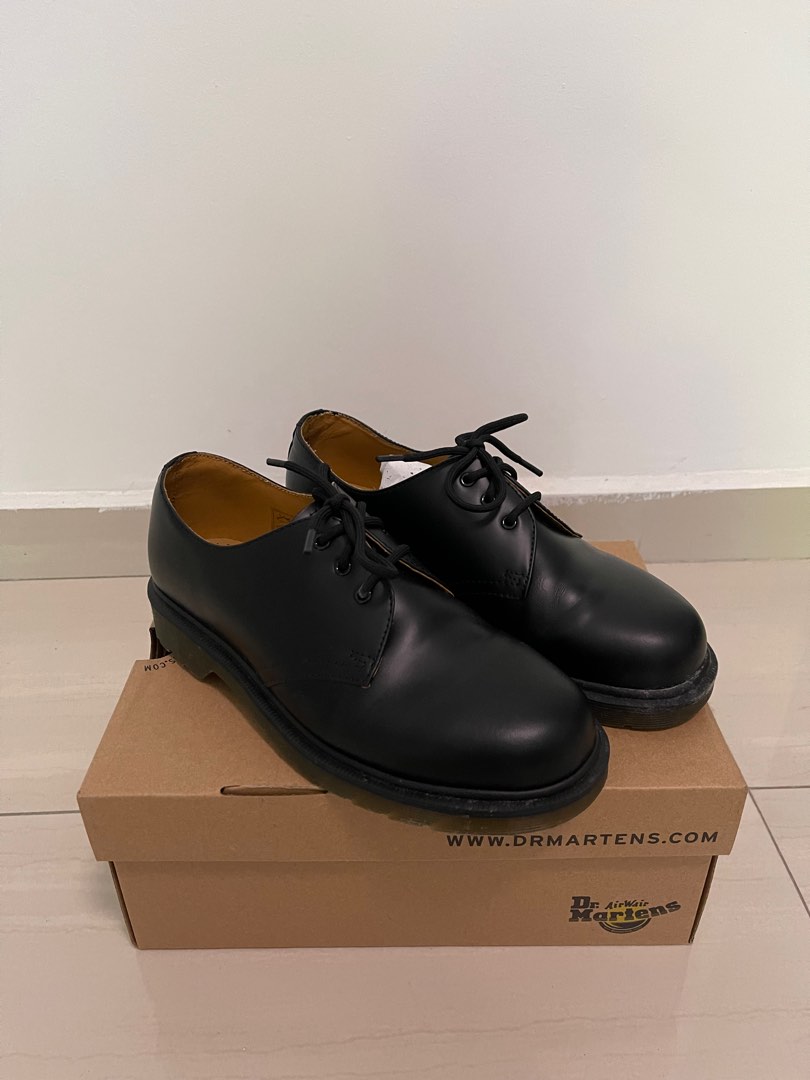 dr martens 1461 pw black