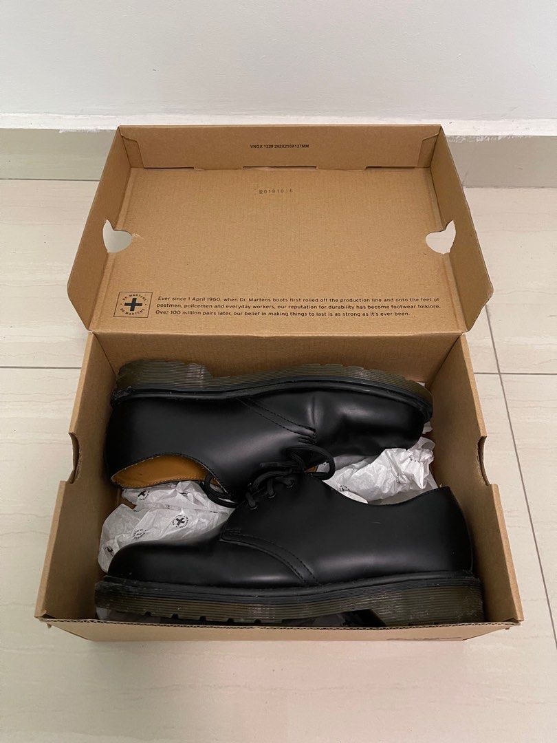 dr martens 1461 pw black