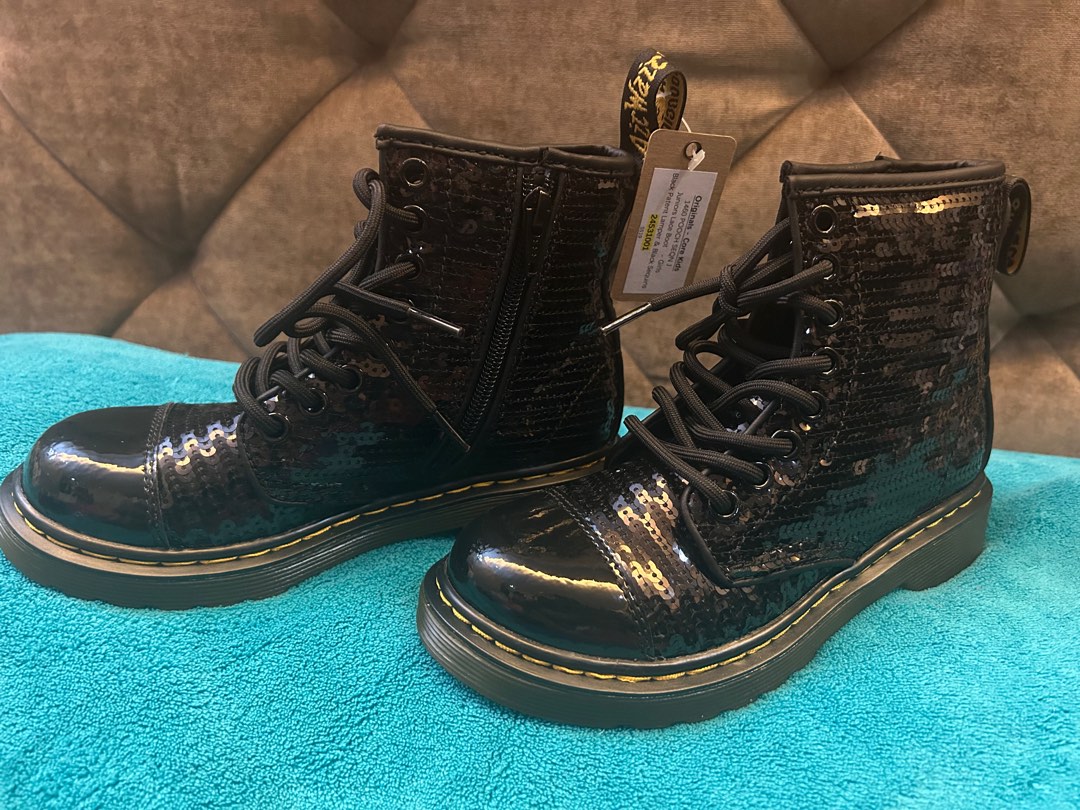 Sequins online doc martens