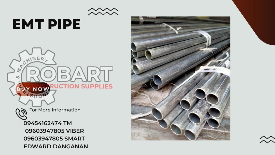 EMT Pipe, Commercial & Industrial, Construction & Building Materials on