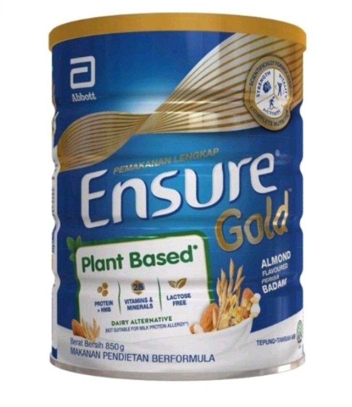 Ensure Gold Plant Based (Lactose Free) 850g (EXP 07/23), Health