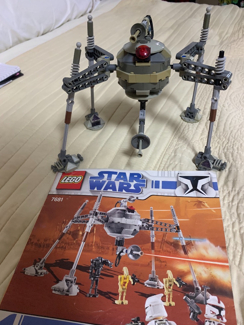 Expat Sale: Pre-loved Star Wars Lego Set 7681, & Toys, Books & Magazines, Children's Books on Carousell