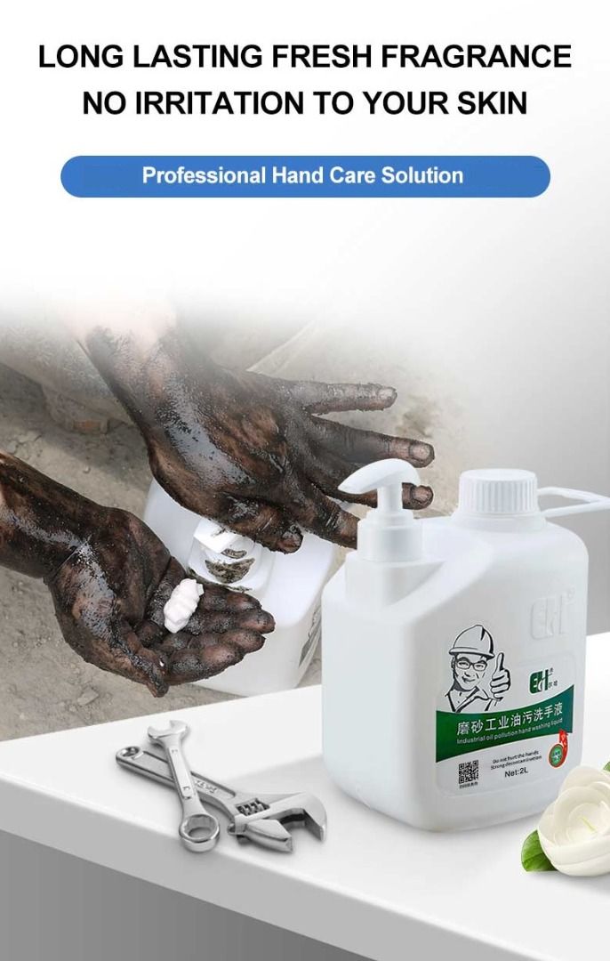 FAST ORANGE INDUSTRIAL HAND WASH/ HAND DEGREASER SOAP/ EH HAND SOAP/PROFESSIONAL HAND CLEANER