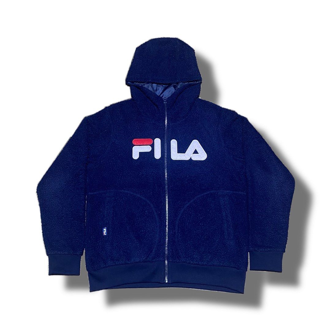 Fila hotsell sherpa hoodie