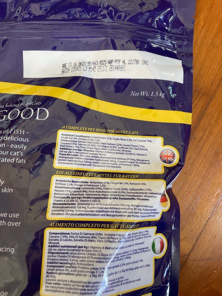 Fish 4 Cats ! Cat dry food, Pet Supplies, Pet Food on Carousell