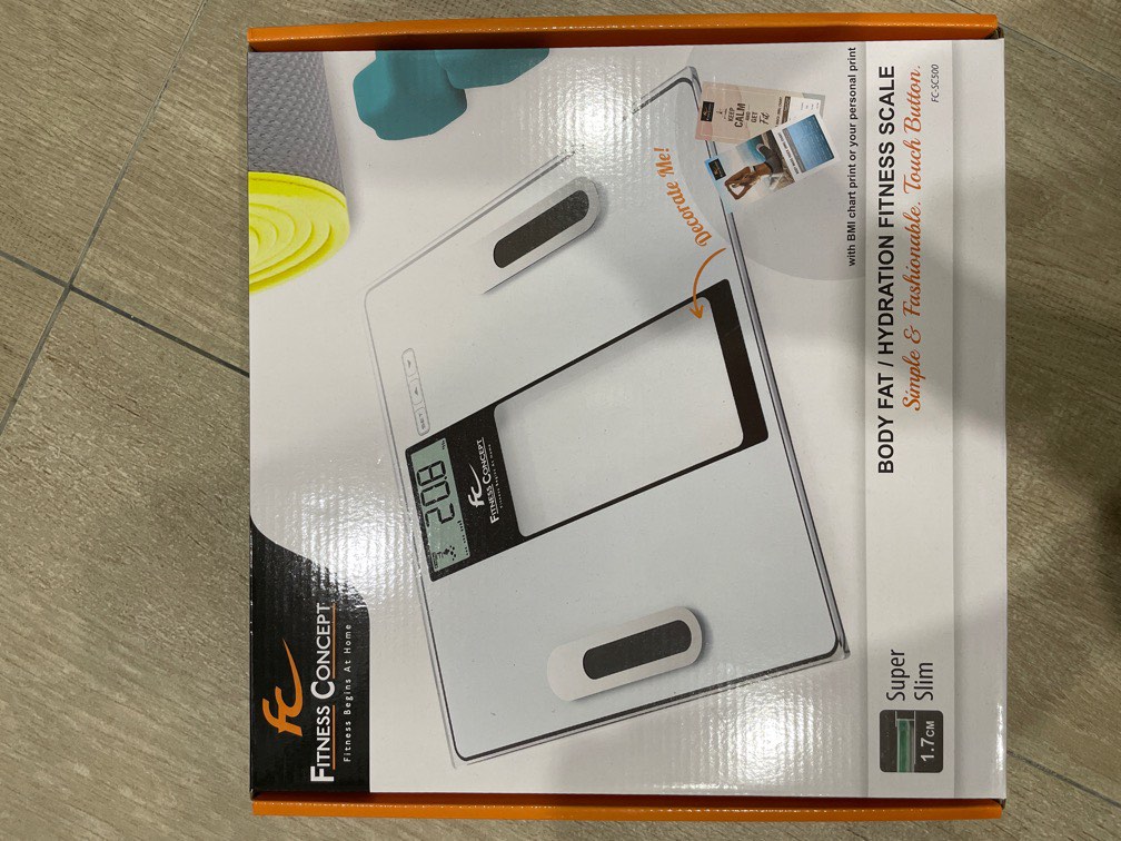 FC BODY FAT/HYDRATION FITNESS SCALE